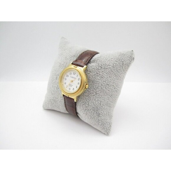 Women Carriage by Timex Indiglo Quartz WR Analog 27mm Causal Round Watch (G404) - Picture 4 of 10